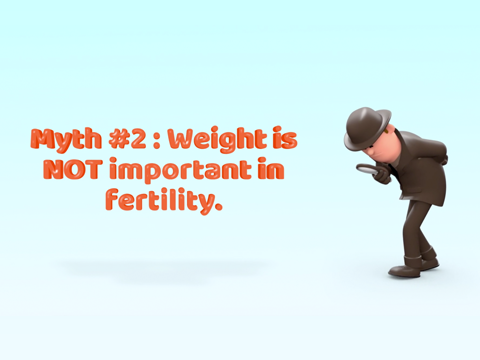 Fertility Myth #2 - Weight Matters In Fertility