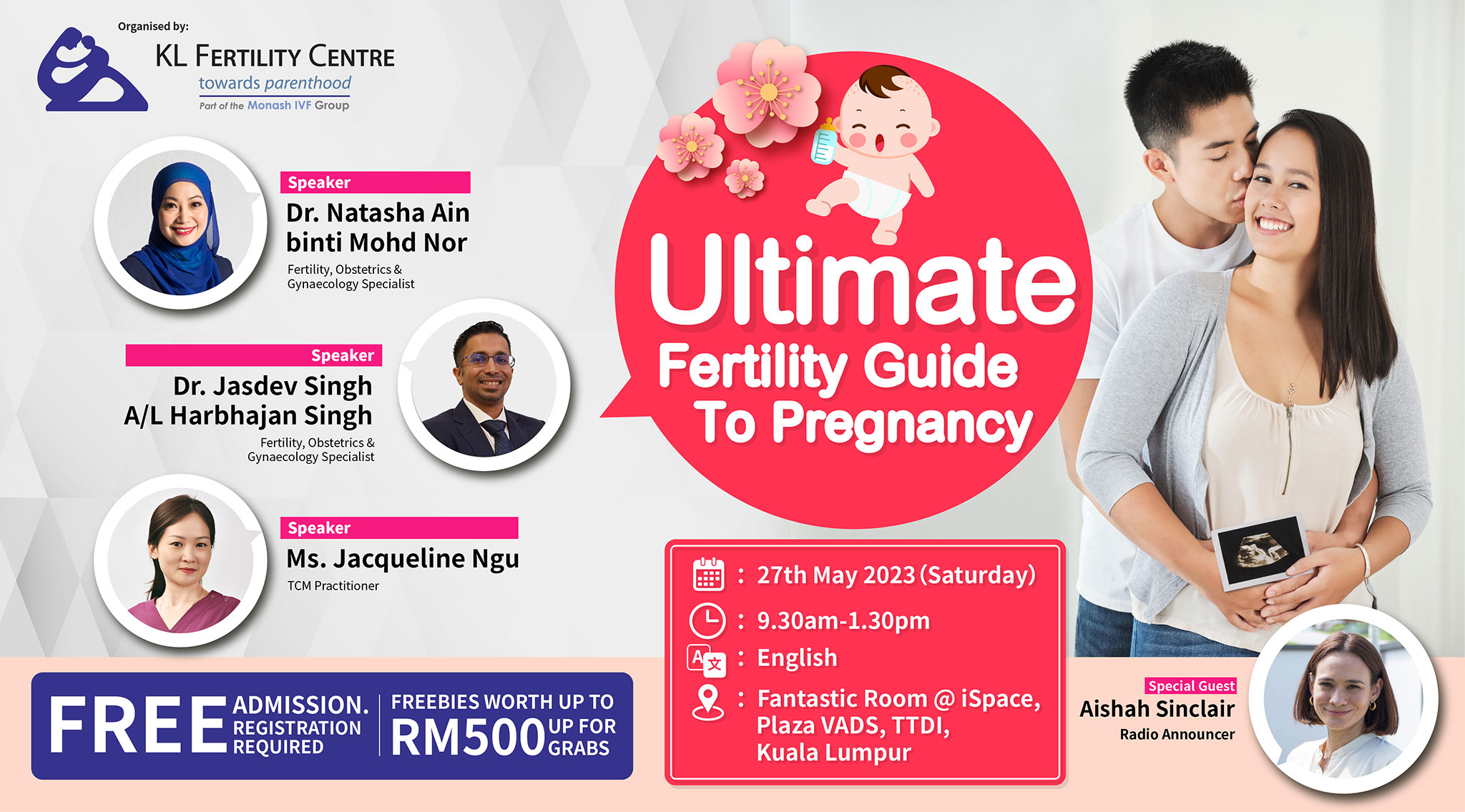 Fertility Forum May 27, 2023 - ULTIMATE FERTILITY GUIDE TO PREGNANCY (ENGLISH)