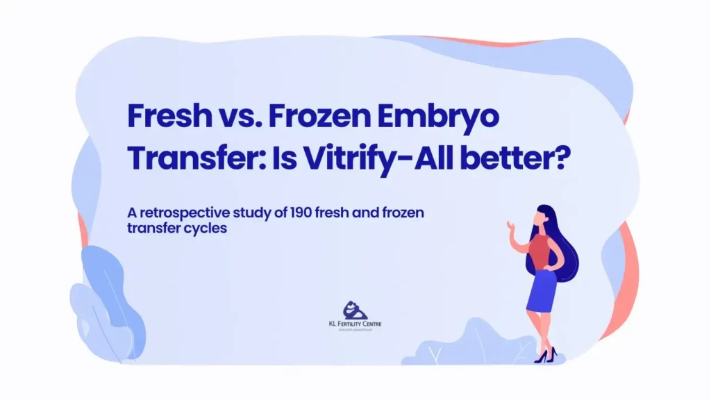 Fresh vs. Frozen Embryo Transfer: Is Vitrify All a Better Option? A Retrospective Study
